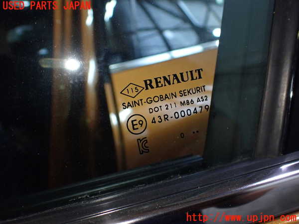 1UPJ-31181260]ルノー・キャプチャー(HJBH5H)左前ドア ジャンク SAINT-GOBAIN SEKURIT M86 43R-000479_m0005.jpg