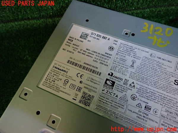 1UPJ-31206589]VW ゴルフ ヴァリアント(CDDXDV)カーナビゲーション 中古_m0002.jpg