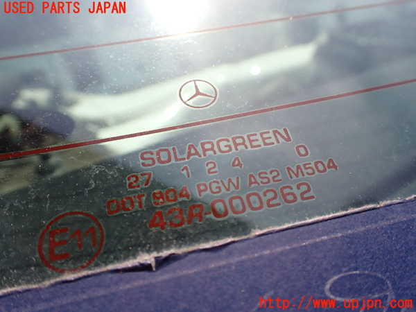 1UPJ-31211560]ベンツ S ハイブリッド W221(221095)リアガラス 中古 PGW M504 43R-000262_m0003.jpg