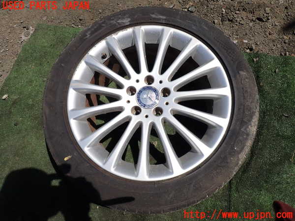 1UPJ-31219041]ベンツ S ハイブリッド W221(221095)タイヤ　ホイール　1本① 255/45R18 中古_m0001.jpg