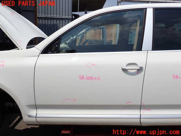 2UPJ-31291260]ポルシェ・カイエン ターボ(9PAM4851A)左前ドア (43R-001167 M391) 中古_m0001.jpg