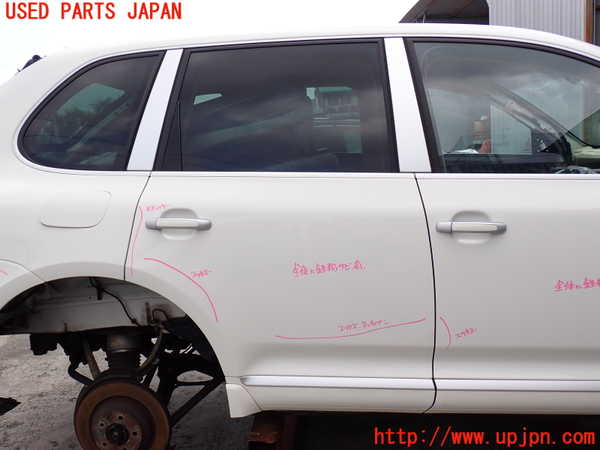 2UPJ-31291290]ポルシェ・カイエン ターボ(9PAM4851A)右後ドア (43R-000023 M392) 中古_m0001.jpg