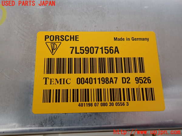 2UPJ-31296149]ポルシェ・カイエン ターボ(9PAM4851A)コンピューター4 (7L5907156A) 中古_m0004.jpg