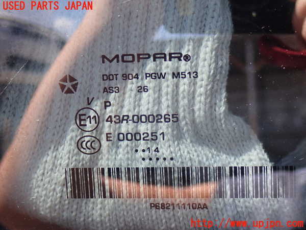 2UPJ-31301380]ジープ・グランドチェロキー(WK36T)右クォーターガラス 中古(43R-000265 M513)_m0004.jpg
