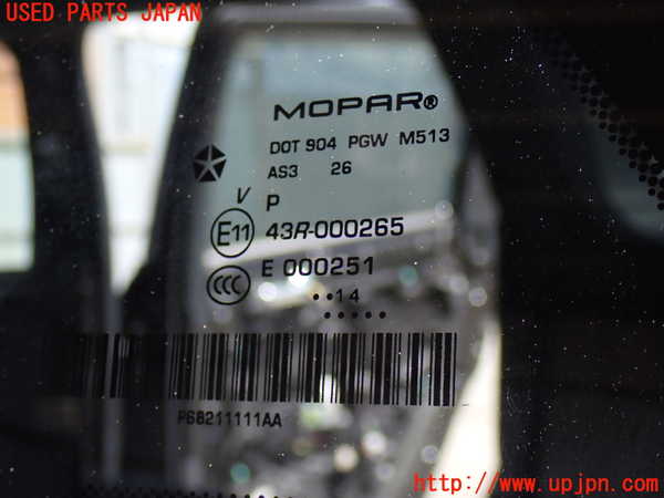 2UPJ-31301382]ジープ・グランドチェロキー(WK36T)左クォーターガラス 中古(43R-000265 M513)_m0004.jpg