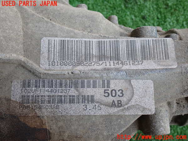 2UPJ-31304350]ジープ・グランドチェロキー(WK36T)フロントデフ 中古_m0003.jpg