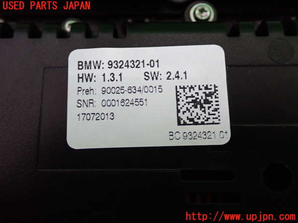 2UPJ-31326066]BMW アクティブハイブリッド5(AH5)(FZ35)(F10)エアコンスイッチ1 中古_m0003.jpg