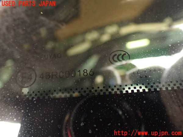 2UPJ-31331380]DSオートモビルズ ・DS 7(DS7 クロスバック)(X745G06)右クォーターガラス (43R000186) 中古_m0003.jpg