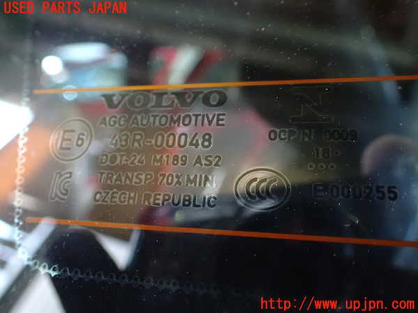 1UPJ-31411382]ボルボ・V40(MB4154T)左クォーターガラス AGC M189 中古_m0002.jpg