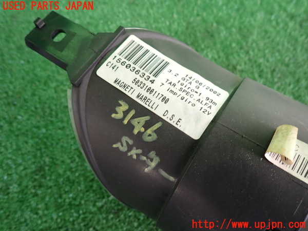 2UPJ-31466170]アルファロメオ・156 GTA(932AXB)スピードメーター 中古_m0003.jpg