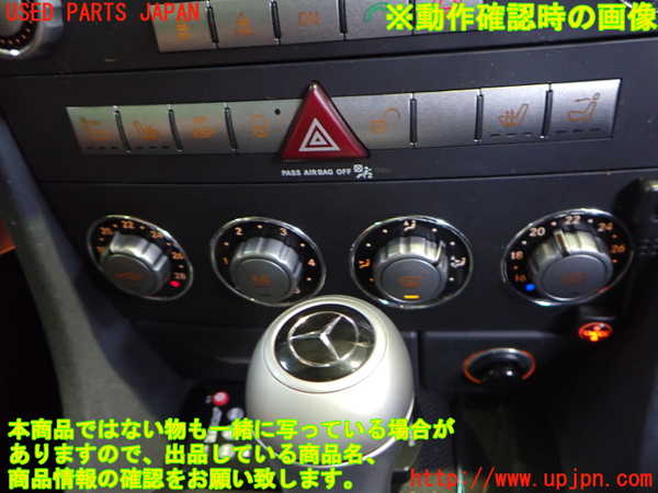 2UPJ-31476066]ベンツ SLK200 コンプレッサー(171442)エアコンスイッチ1 中古_m0004.jpg