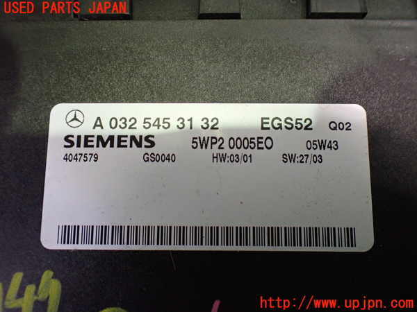 2UPJ-31476148]ベンツ SLK200 コンプレッサー(171442)コンピューター3 中古_m0003.jpg
