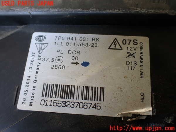 1UPJ-31511132]ポルシェ・カイエン(92AM5502)左ヘッドライト HID 中古_m0004.jpg