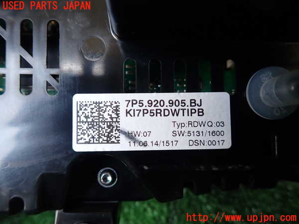 1UPJ-31516170]ポルシェ・カイエン(92AM5502)スピードメーター 中古_m0004.jpg