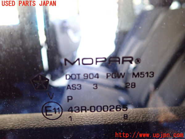 1UPJ-31521320]ジープ・ラングラー アンリミテッド(JK36L)左後ドア 中古 MOPAR M513 43R-000265_m0005.jpg