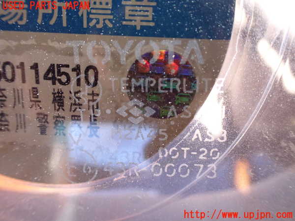 1UPJ-31531382]ハイラックスサーフ N130系 4ドア(VZN130G)左クォーターガラス 中古 ASAHI M2A45 43R-00073_m0003.jpg