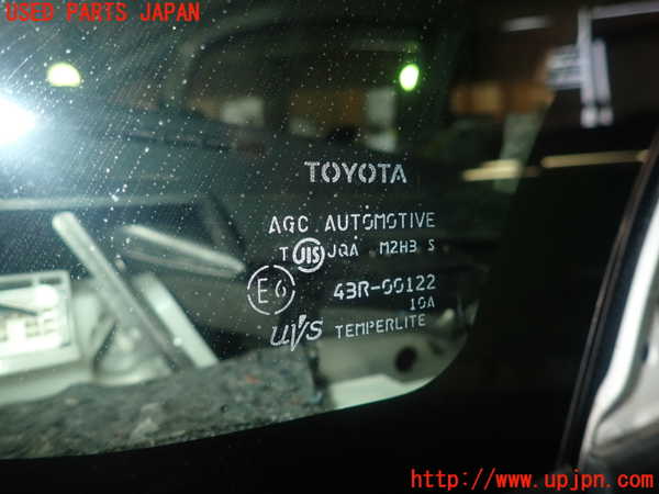 5UPJ-31551202]ヴォクシー(ノア)(ZRR80W)左フロント三角窓ガラス 中古 AGC M2H3 43R-00122_m0002.jpg
