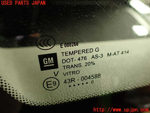 2UPJ-31601382]キャデラック・SRX クロスオーバー(T166C-)左クォーターガラス (43R-004588 M AT414) 中古_m0002.jpg