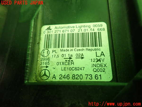 2UPJ-31661132]ベンツ B180(246242)(246)左ヘッドライト HID 中古_m0003.jpg