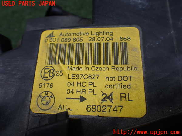 2UPJ-31671132]BMW 320i(AV22)左ヘッドライト ハロゲン 中古  E46_m0002.jpg