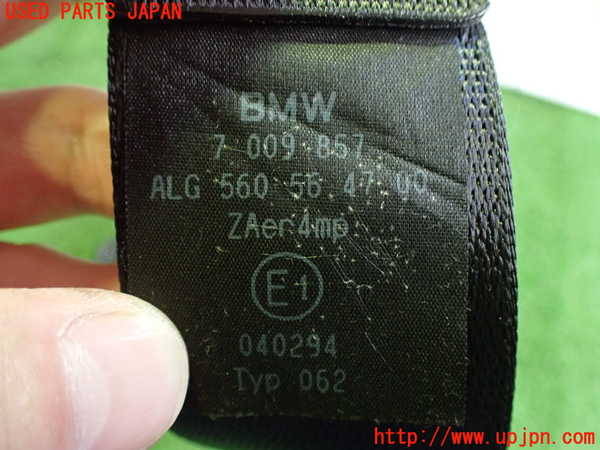 2UPJ-31677075]BMW 320i(AV22)助手席シートベルト 中古  E46_m0003.jpg
