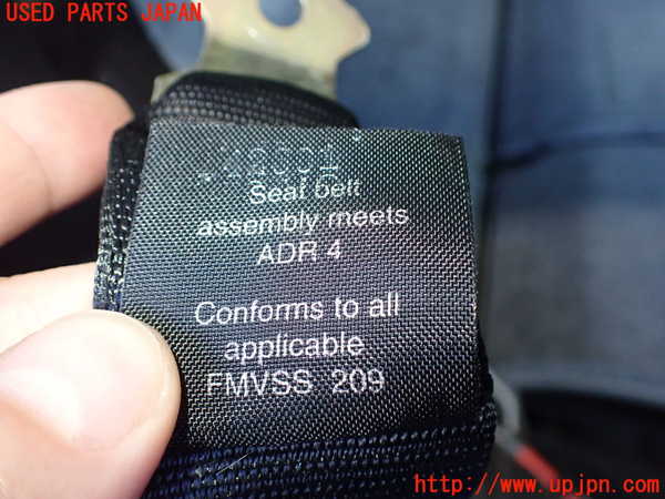 2UPJ-31677155]BMW 320i(AV22)右2列目シートベルト 中古  E46_m0003.jpg
