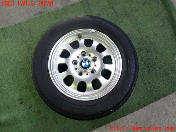 2UPJ-31679027]BMW 320i(AV22)タイヤ　ホイール　1本② 195/65R15 中古  E46_m0001.jpg