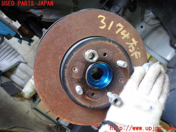 1UPJ-31744290]フィット(Fit) ハイブリッド(e：HEV)(GR6)右フロントナックルハブ 中古_m0001.jpg