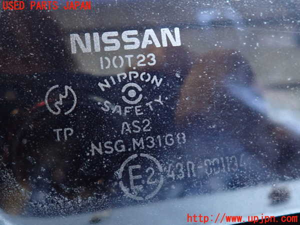 2UPJ-31751382]フェアレディZ(GCZ32)左クォーターガラス (M3168) 中古_m0004.jpg