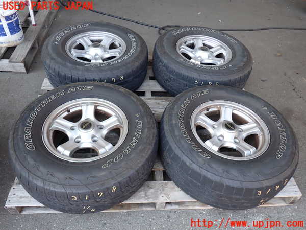 2UPJ-31789030]ランクル100系(UZJ100W)タイヤ　ホイール　4本セット 275/70R16 中古_m0001.jpg