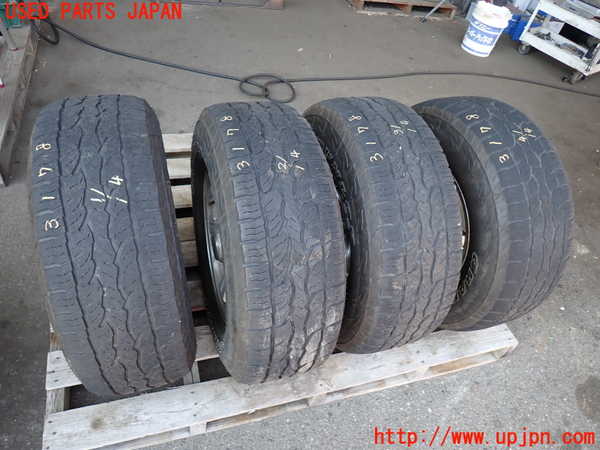 2UPJ-31789030]ランクル100系(UZJ100W)タイヤ　ホイール　4本セット 275/70R16 中古_m0003.jpg