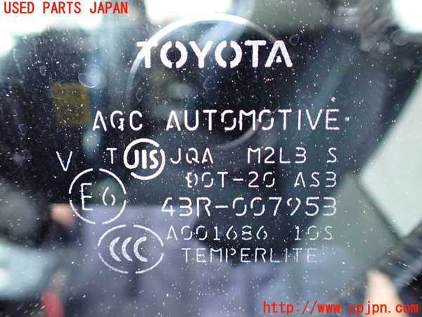 1UPJ-31971320]FJクルーザー(GSJ15W)左後ドア 中古 AGC M2L3 43R-007953_m0005.jpg
