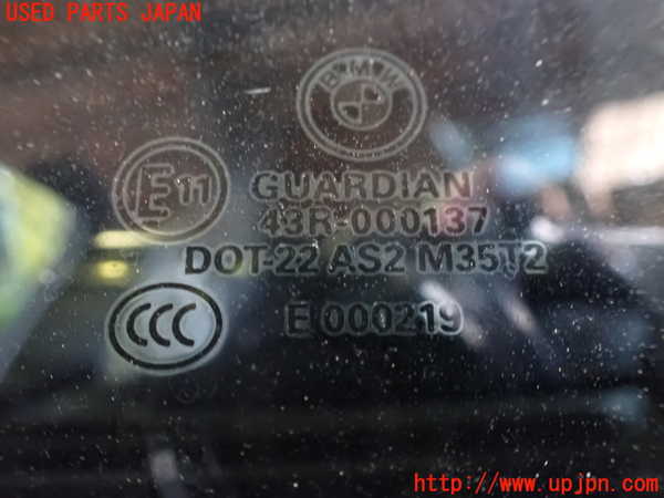 1UPJ-32001380]BMW X3(WX30 F25)右クォーターガラス M35T2 中古_m0002.jpg