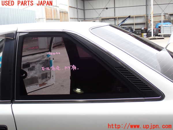 2UPJ-32071382]カローラ レビン(AE91)左クォーターガラス (M203) 中古_m0001.jpg