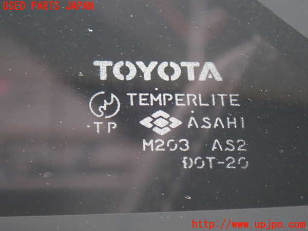 2UPJ-32071382]カローラ レビン(AE91)左クォーターガラス (M203) 中古_m0002.jpg