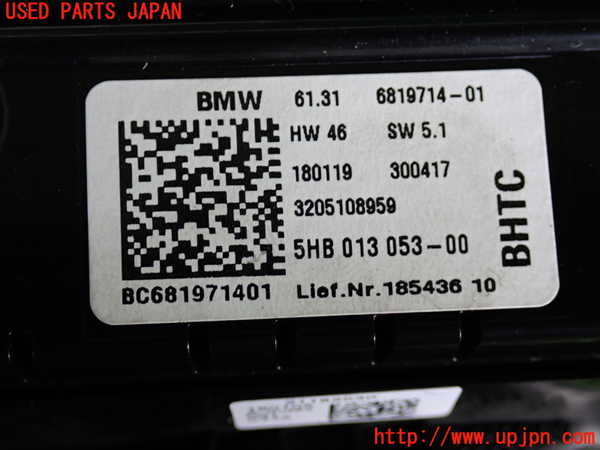 2UPJ-32086066]BMW ミニ(MINI)クーパーSD(XN20M)(F56)エアコンスイッチ1 中古_m0003.jpg
