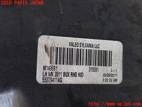 2UPJ-32091132]ジープ・グランドチェロキー(WK36A)左ヘッドライト HID 中古_m0002.jpg