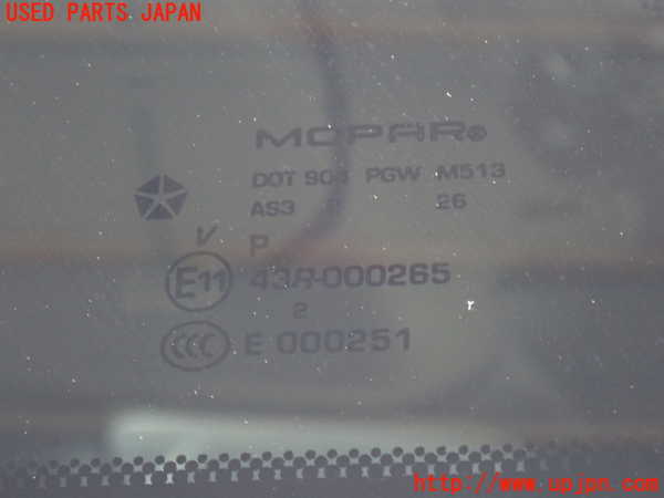 2UPJ-32091382]ジープ・グランドチェロキー(WK36A)左クォーターガラス (43R-000265) 中古_m0002.jpg