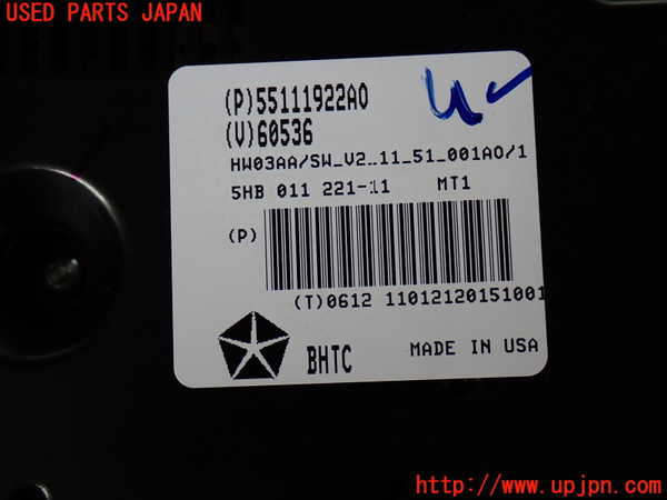 2UPJ-32096066]ジープ・グランドチェロキー(WK36A)エアコンスイッチ1 中古_m0002.jpg