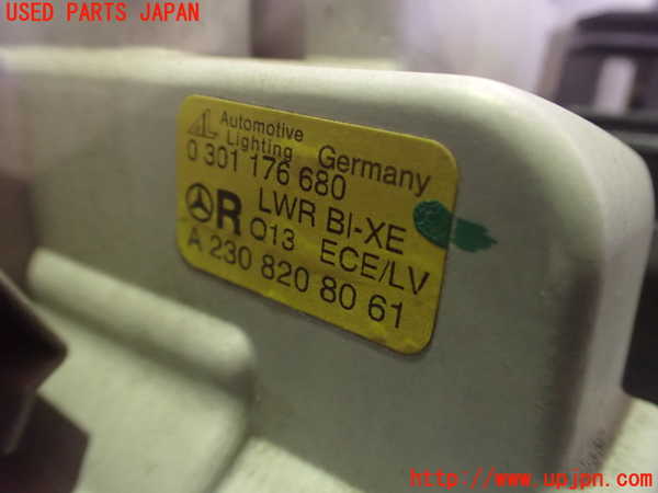 2UPJ-32101130]ベンツ SL350 R230(230467)右ヘッドライト HID 中古_m0004.jpg