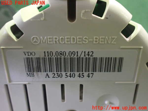 2UPJ-32106170]ベンツ SL350 R230(230467)スピードメーター 中古_m0003.jpg