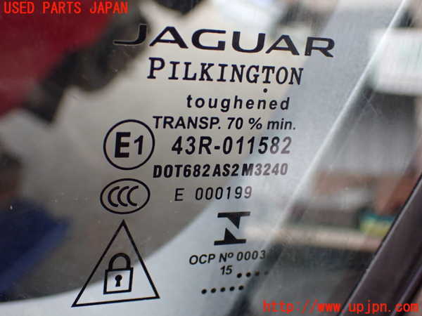2UPJ-32121260]ジャガー・XE(JA2NA)左前ドア 中古 PILKINGTON M3240 43R-011582_m0003.jpg