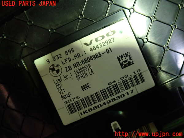 1UPJ-32166170]BMW 320d ツーリング F31(3D20)スピードメーター 中古_m0002.jpg