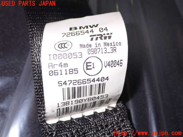 1UPJ-32217155]BMW X3(WY20 F25)右2列目シートベルト 中古_m0003.jpg
