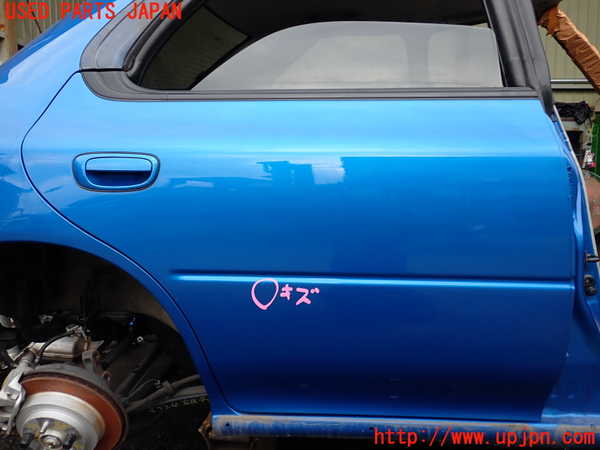 5UPJ-32241290]インプレッサ F型 WRX-STi(GC8)右後ドア M408 中古_m0001.jpg