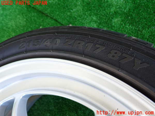 1UPJ-32249036]インプレッサ F型 WRX-STi(GC8)タイヤ　ホイール　1本① 215/40ZR17 中古_m0002.jpg