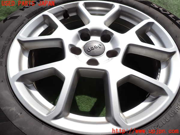 2UPJ-32269037]ジープ・レネゲード(BV13PM)タイヤ　ホイール　1本② 215/60R17 中古_m0003.jpg