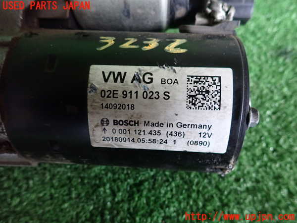 2UPJ-32326010]VW ザ･ビートル(16CPL)セルモーター 中古_m0003.jpg