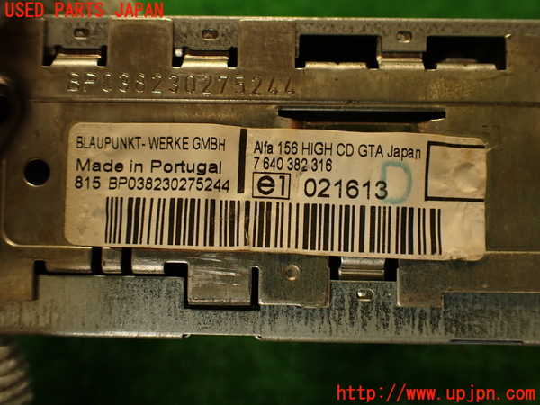 2UPJ-32376480]アルファロメオ・156 GTA(932AXB)CDプレーヤー 中古_m0004.jpg