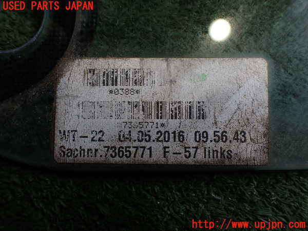 2UPJ-32431382]BMW ミニ(MINI)クーパー コンバーチブル(WG15)(F57)左クォーターガラス 中古(43R-00049 M25)_m0003.jpg